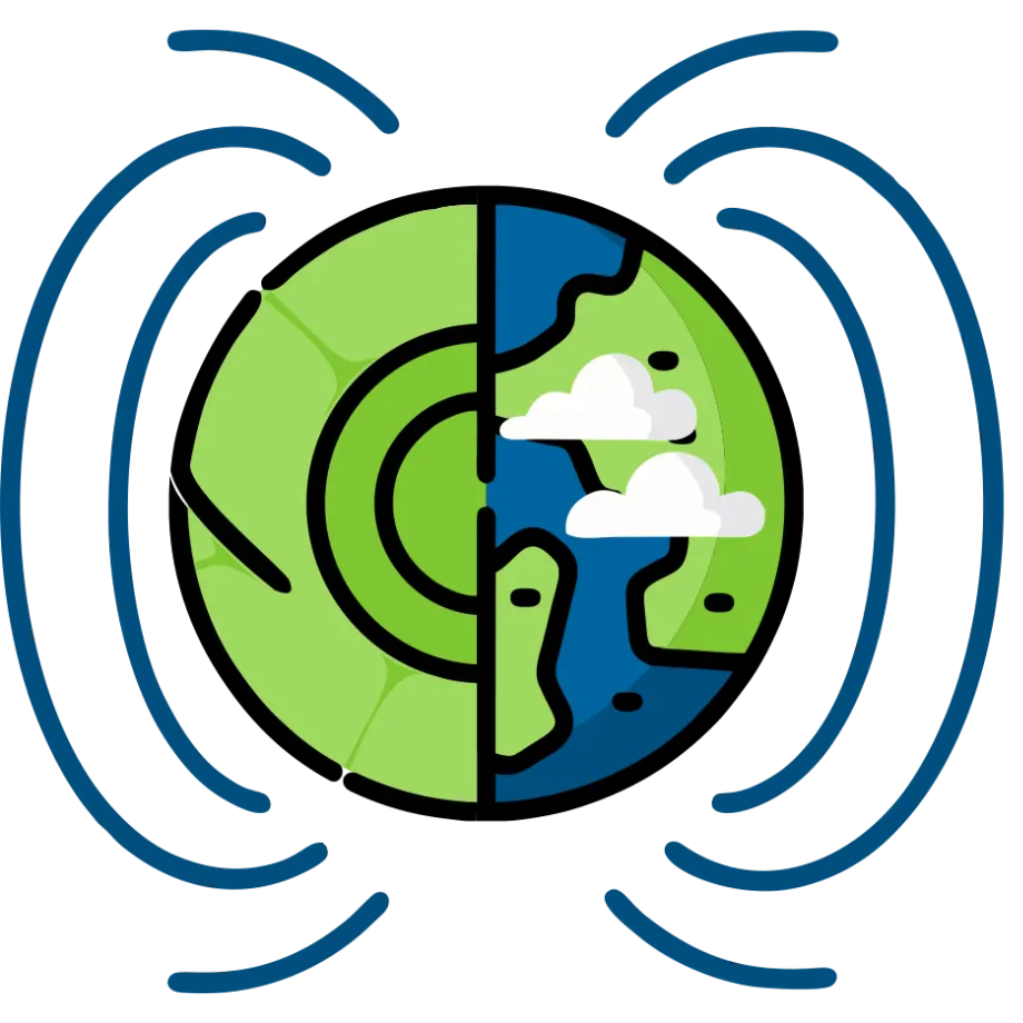 Logo do Centro P³ - Centro de Pesquisas em Paleomagnetismo, Paleotectônica e Paleoclima